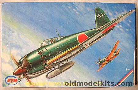 MPM 1/72 Mitsubishi A7M2 Reppu 'Sam', 72118 plastic model kit